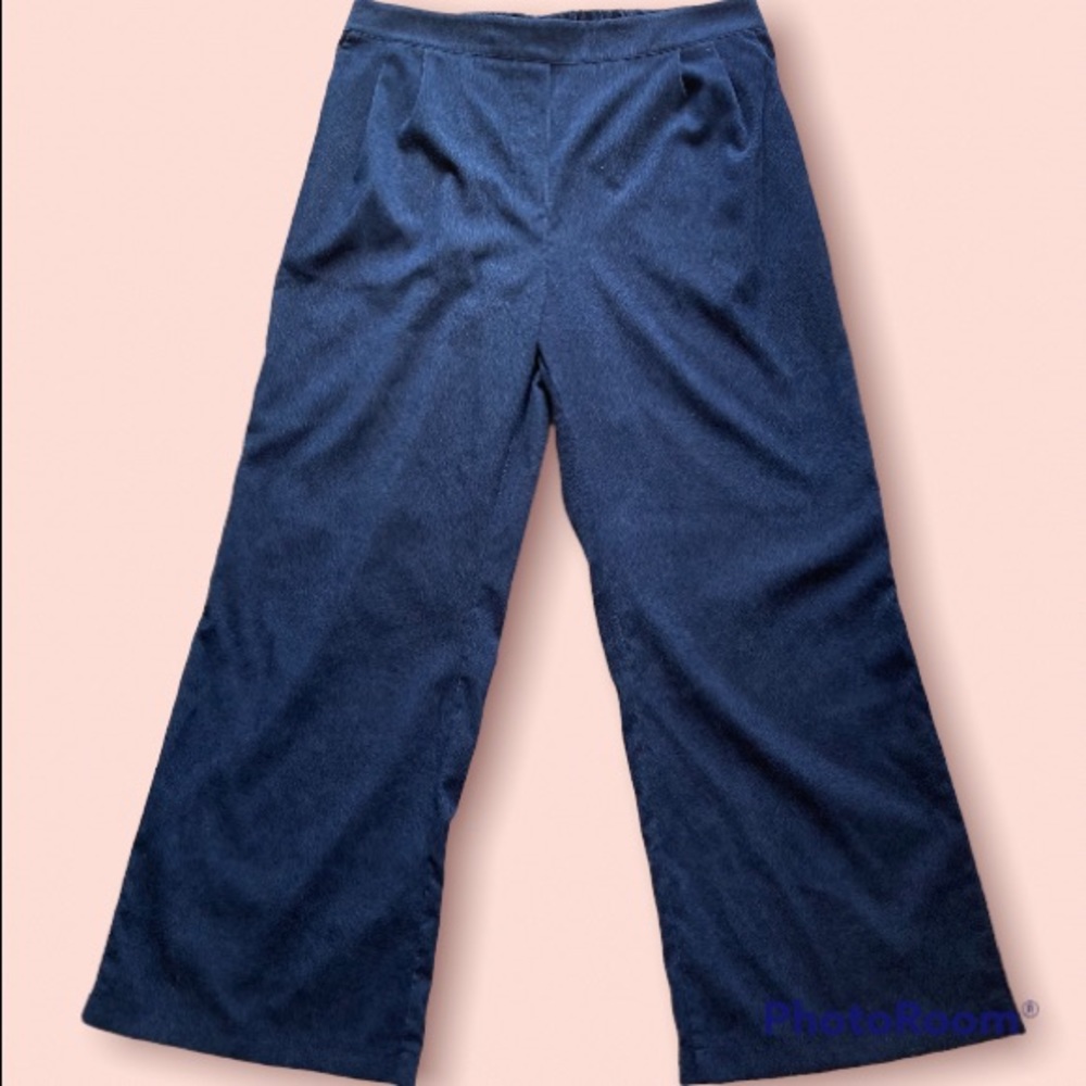 Pleated Corduroy Plus Size Pants